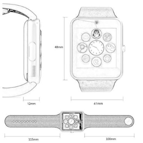 Smart 2030 Montre Intelligente Connectée