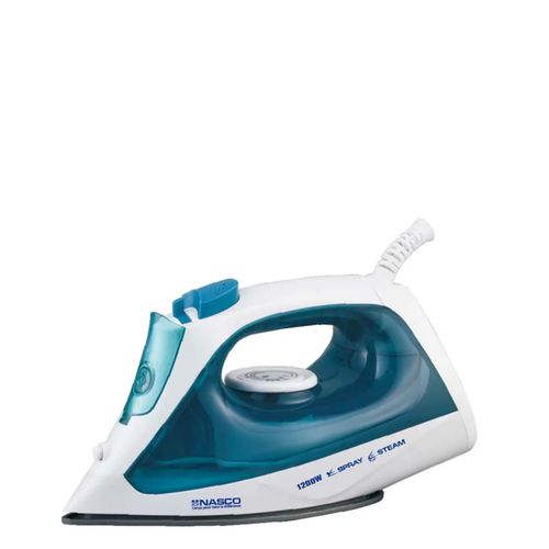 Nasco Nas-2202A-Dss - Fer A Repasser A Vapeur Nasco - 1200W - Semelle Anti Adhesive - 250Ml Eau - 12Pcs - Ct - 220-240