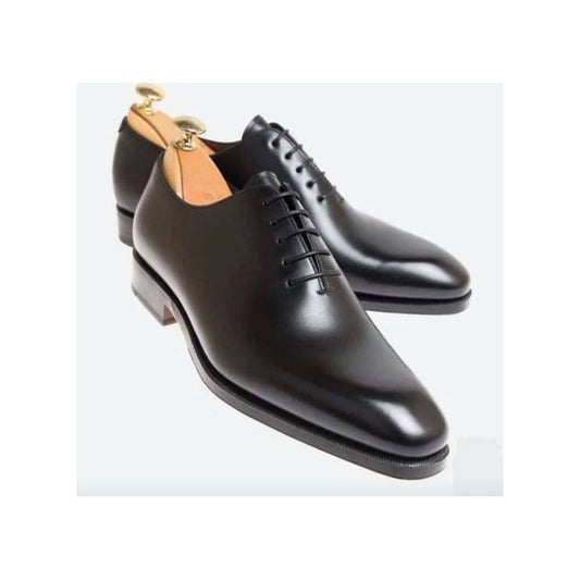 Souliers En Cuir -Homme Avec Lacet