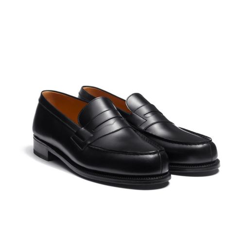 Mocassins En Cuir Pour Homme - Noir