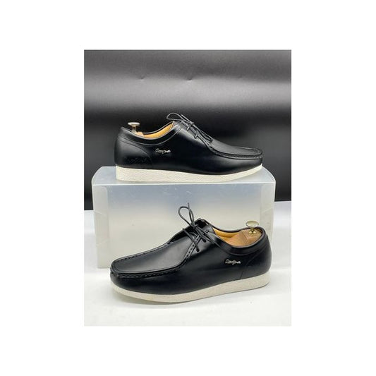 Geogra Baladeuse En Cuir Noir